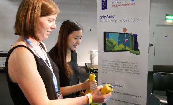 DeviceEventInnovation GripAble exhibits at Science Museum Lates event