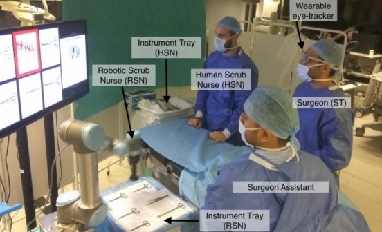 DeviceFirst in HumanTherapeutic A Novel Smart Operating Room Concept: Gaze-Controlled Based Robotic Scrub Nurse