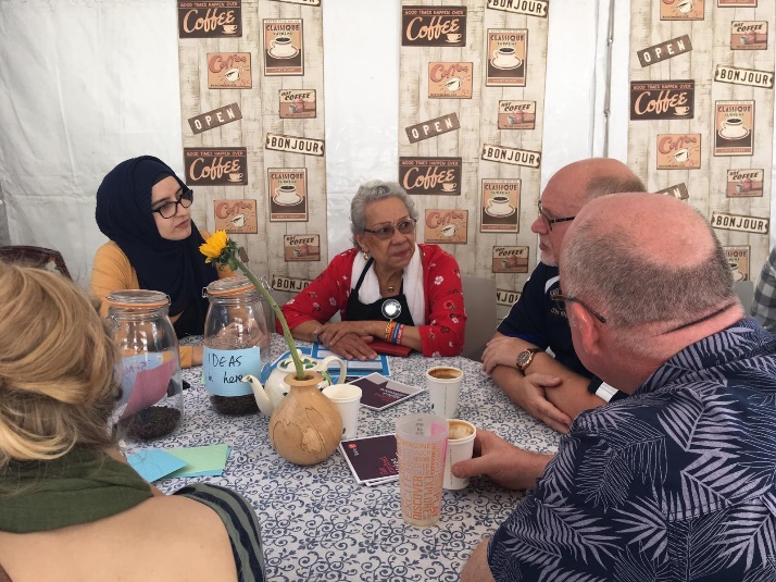 PPIEP group meeting around a table