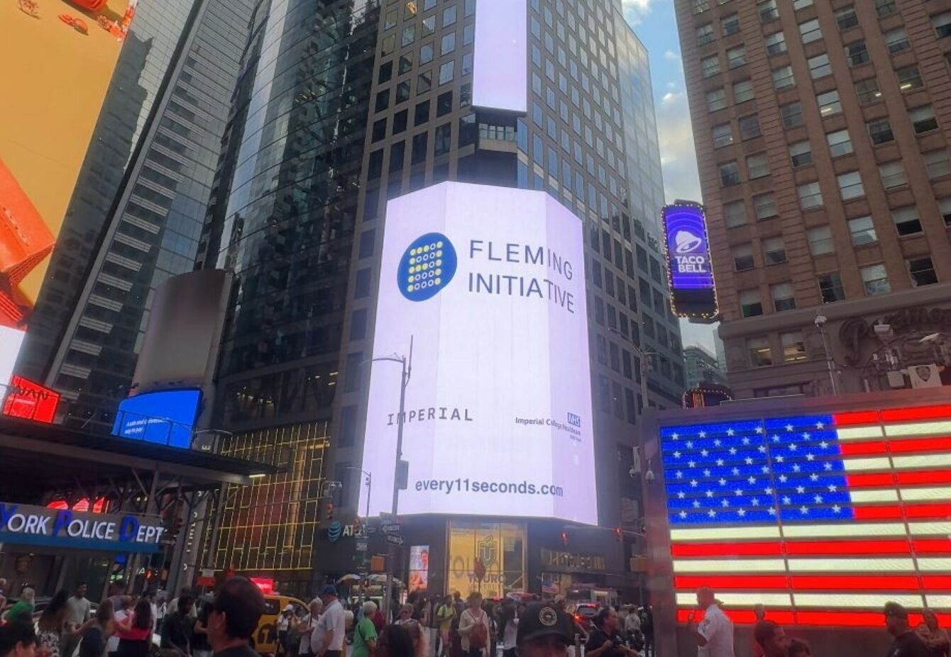 Fleming initiatice NY Times Square