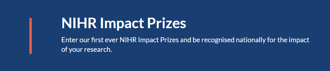 NIHR Impact Prize